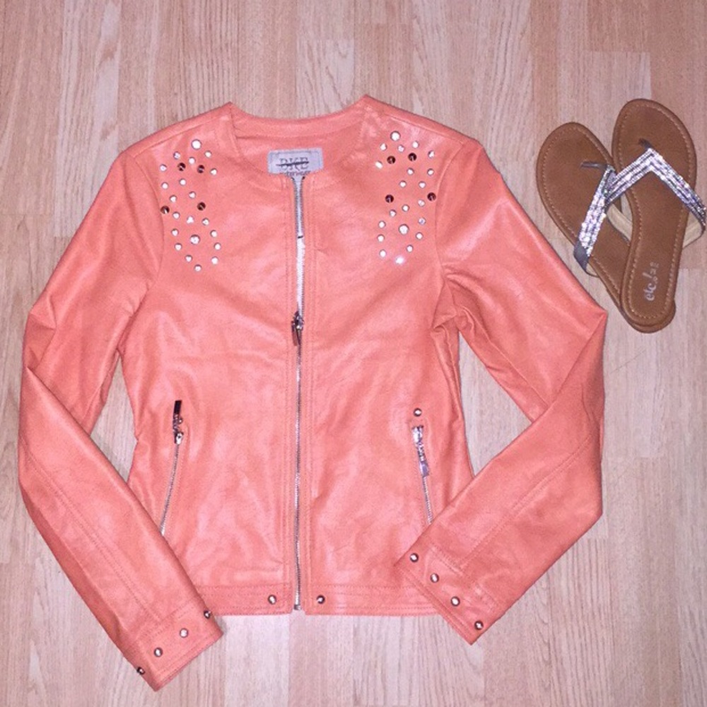 BKE OUTFITTERS🧡 NWT zip up embellished jacket! XS - Picture 4 of 8